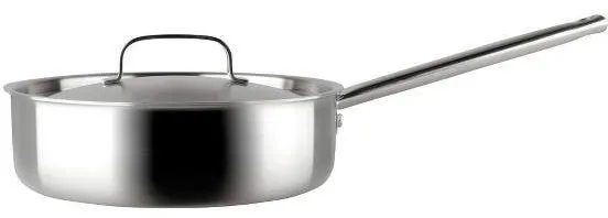 Pillivuyt Gourmet Somme Saucepan with Lid Dia 24 cm Steel